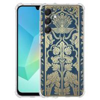 TPU Telefoonhoesje Samsung Galaxy A17 - Beige Flowers schokabsorberende backcover