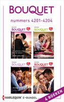 Bouquet e-bundel nummers 4201 - 4204 - Dani Collins, Lucy King, Caitlin Crews, Abby Green - ebook