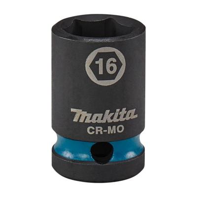 Makita E-16128 Impact Black Krachtdop 1/2" kort | 16 mm
