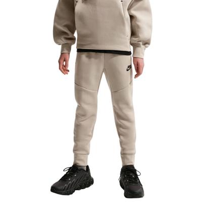 Nike Tech Fleece Sportswear Joggingbroek Kids Beige Zwart