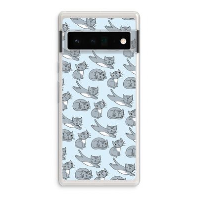 Poezen: Google Pixel 6 Pro Transparant Hoesje