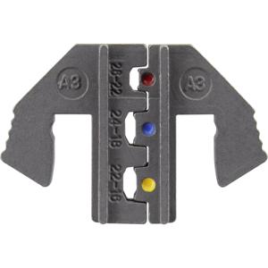 TOOLCRAFT PLE-0A3 Krimp-onderdelen Geïsoleerde kabelschoenen Krimpbereik: 0.1 tot 1.5 mm² Geschikt voor merk: TOOLCRAFT PZ-500