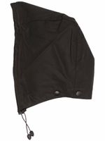 Barbour capuche à effet ciré - Noir