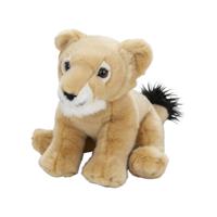 Pluche leeuwin knuffel - 22 cm - Leeuwinen Knuffeldieren