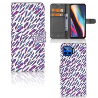 Motorola Moto G 5G Plus | Telefoon Hoesje | Feathers Color