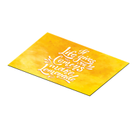 Rechthoekige placemats Als live u citroenen geeft, maak dan limon