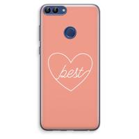 Best heart: Huawei P Smart (2018) Transparant Hoesje - thumbnail