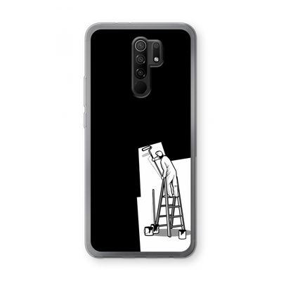 Musketon Painter: Xiaomi Redmi 9 Transparant Hoesje