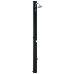 VidaXL Solardouche 20 l 220 cm zwart