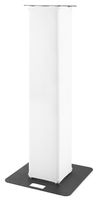 BeamZ P30 truss totem met witte lycra hoes - 1,5 meter hoog