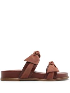 Alexandre Birman sandales Maxi Clarita Sports en cuir - Marron