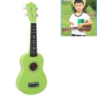 HM100 21 inch Basswood Ukulele kinderen verlichting muziekinstrument (groen)
