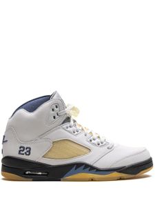 Jordan x A Ma Maniere baskets montantes Air Jordan 5 "Diffused Blue" - Blanc