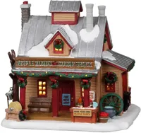 Lemax maple roads sugar shack verlicht kersthuisje Vail Village 2022