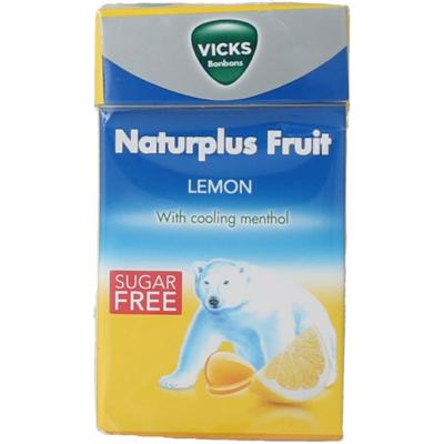 Vicks Citroen menthol suikervrij