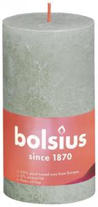 Bolsius Rustiekkaars shine 130/68 foggy green (1 st)