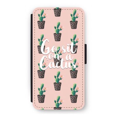 Cactus quote: iPhone 12 Pro Flip Hoesje