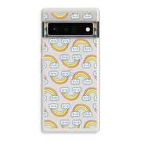 Regenboog: Google Pixel 6 Pro Transparant Hoesje