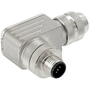 Weidmüller 1344730000 Sensor/actuator connector, geassembleerd M12 Aantal polen (sensoren): 4 1 stuk(s)