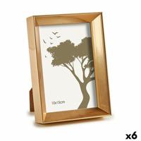 Fotolijsten WPC0235MG-1 Gouden Glas Plastic (6 Stuks)