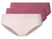 esmara 3 dames slips (L (44/46), Rood/roze)