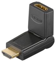 Goobay 51721 tussenstuk voor kabels HDMI Zwart - thumbnail