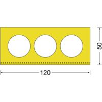 Moravia 422.16.763 Aanrijdbeveiliging Geel (l x b) 1000 mm x 120 mm