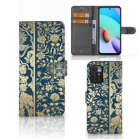 Xiaomi Redmi 10 Hoesje Beige Flowers