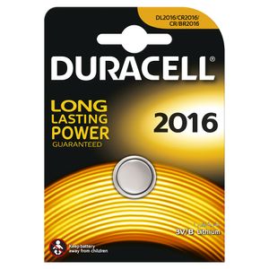 Duracell CR2016 / DL2016 lithium knoopcel batterij (per stuk)