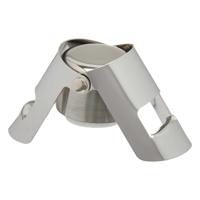 Kinvara Champagne flessenstopper - RVS - afsluiter - 3,5 x 6 x 5,5 cm - Cava - Prosecco