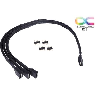 Alphacool Y-Kabel RGB 4polig > 3x 4polig splitterkabel