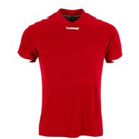 Hummel 110007K Fyn Shirt Kids - Red-White - 116 - thumbnail