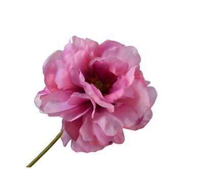 Klaproos steel mauve/groen rt 73 cm Silk-Ka - Silkka