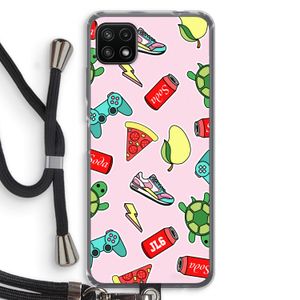 Things Jamie Loves: Samsung Galaxy A22 5G Transparant Hoesje met koord