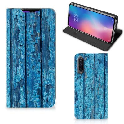 Xiaomi Mi 9 Book | Wallet Case | Wood Blue