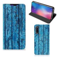 Xiaomi Mi 9 Book | Wallet Case | Wood Blue