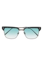 Dita Eyewear lunettes de soleil à monture carrée - Argent