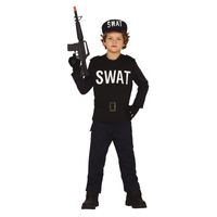 Politie/swat verkleed kostuum voor jongens/meisjes - thumbnail