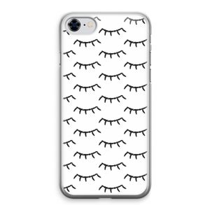 Wimpers: iPhone 8 Transparant Hoesje