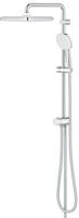 Grohe Tempesta 250 Cube regendoucheset met 4 straalsoorten en mengkraan incl. omstelkraan Ø25cm chroom