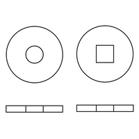 pgb-Europe PGB-FASTENERS | Sluitring DIN 440R M 6 Zn (6,6x22x2) | 100 st 00440R00100603
