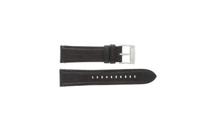 Fossil horlogeband FS4672 Leder Zwart 22mm + standaard stiksel