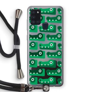 Crocs: Samsung Galaxy A21s Transparant Hoesje met koord