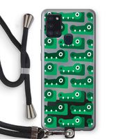 Crocs: Samsung Galaxy A21s Transparant Hoesje met koord Crocs: Samsung Galaxy A21s Transparant Hoesje met koord
