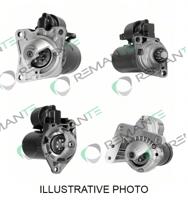 Startmotor / Starter REMANTE, Spanning (Volt)12V, u.a. für Saab, Alfa Romeo, Opel, Fiat, Lancia, Suzuki, Cadillac, Chevrolet, Iveco - thumbnail