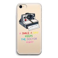 Smile: iPhone 7 Transparant Hoesje