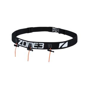 Zone3 racebelt met gel loops zwart/wit