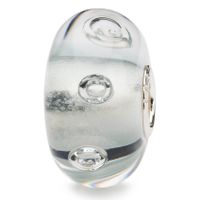 Trollbeads TGLBE-10464 Kraal Venus zilver-glas