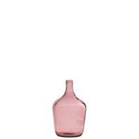 J-Line vaas Fles Terra - glas - small - thumbnail