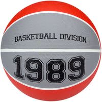 New Port basketbal Division rood/grijs maat 5 - thumbnail